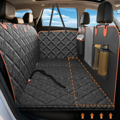 Produktbild von Hundedecke Auto Rückbank Wasserdicht Kratzfest 135x165cm Universal