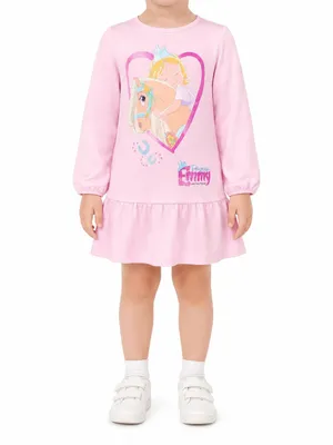 Produktbild von 82407 Disney Prinzessin Emmy Mädchen Kleid – Rose, Gr. 98 – Schönes Kleid mit Prinzessin Emmy Motiv, bequem & stylish