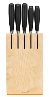 Produktbild von Fiskars FF+ Messerblock mit 5 Messern, 1016004