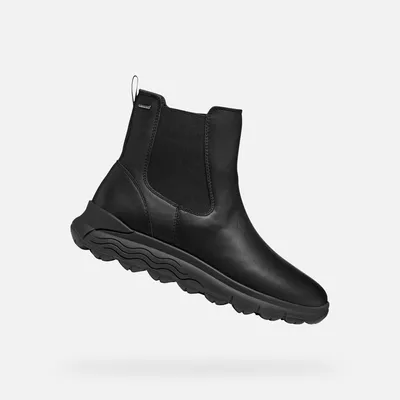 Produktbild von Geox Schwarze Damen-Ankle-Boots Spherica 4X4 ABX 35