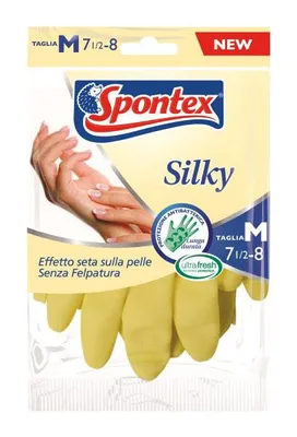Produktbild von Spontex Handschuhe Silky Media
