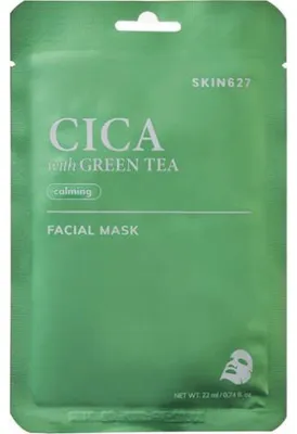 Obrázok produktu pre SKIN627 Pleťová maska Cica & Green Tea 22ml