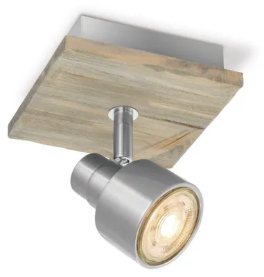 Produktbild von Home Sweet Home LED Wandspot Drift - inkl. dimmbarem LED-Leuchtmittel - Holz