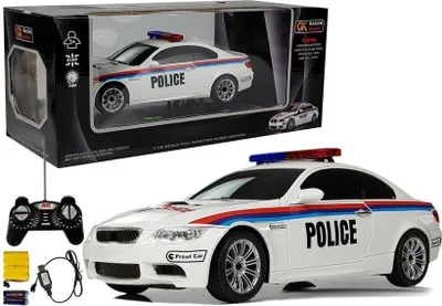 Immagine prodotto di Auto telecomandata della polizia in scala 1:18