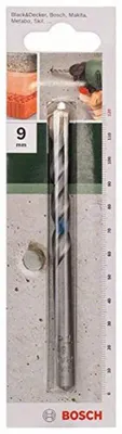 Immagine prodotto di Bosch punta per calcestruzzo CYL ISO 5468 9,0x80x120 fai da te 2609255409