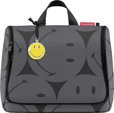 Produktbild von reisenthel toiletbag XL Kosmetiktasche Waschtasche smiley grey WO7085