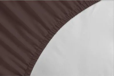 Obrázek produktu pro Spannbetttuch - LOVELY HOME - LH71594 - 180x200+30 cm - Braun