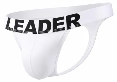 Zdjęcie produktu dla LEADER Essentials Thong White - Größe M