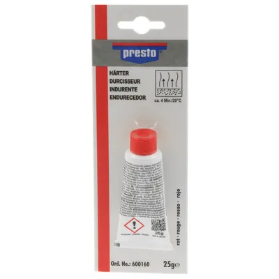 Produktbild von presto Härter geblistert rot, 25 g
