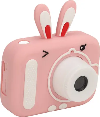 Obrázok produktu pre Detská kamera, 400 MAh HD kamera pre batoľatá s dvoma objektívmi a 20 MP na celoživotné nahrávky (ružová)