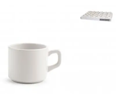Immagine prodotto di H&H set 24 tazze tè Stoccolma bianco cc 190