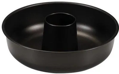 Immagine prodotto di Ibenzoa® Teglia da forno in acciaio per torte, 25 cm – tortiera quadrata con doppio rivestimento antiaderente, adatta al forno fino a 230°C, colore nero