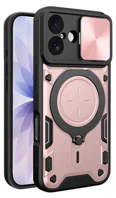 Produktbild von Techsuit - CamGuard Pro Hülle für iPhone 17 - Roségold