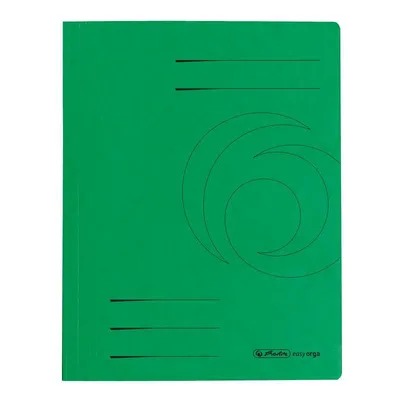 Obrázek produktu pro herlitz 10902906 Schnellhefter Quality Karton grün DIN A4