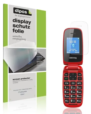 Produktbild von 4x Schutzfolie für Chakeyake R341 matt Displayschutzfolie Folie Display Schutz dipos