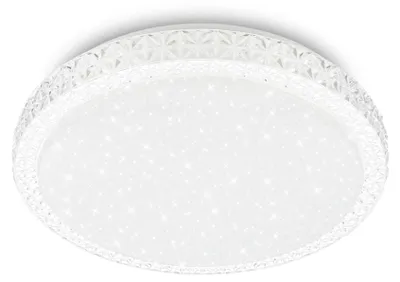 Productafbeelding van BRILONER - LED plafondlamp, sterrenhemel design, kristaloptiek, 4000K, 26 cm