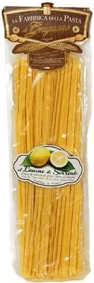 Produktbild von La Fabbrica della Pasta di Gragnano Linguine Limone  - Nudeln mit Zitronengeschmack, je 500g, Riccioli mit Zitronengeschmack, 500g