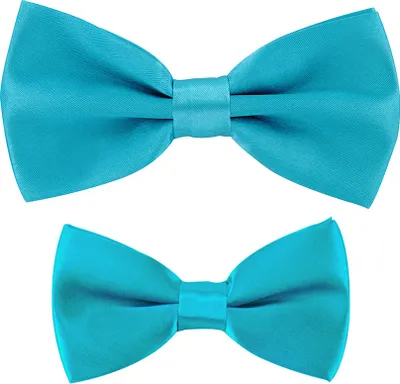 Produktbild von axy Vater-Sohn Partnerlook  Fliege Set für Herren-Damen-Kinder Jungen verstellbar Familien Outfit Ideal für Festival Fotoshooting Hochzeit FLIP1