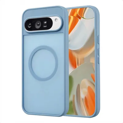 Zdjęcie produktu dla imoshion Color Guard Backcover z MagSafe dla Google Pixel 9 Pro XL - jasnoniebieski