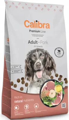 Productafbeelding van Droogvoer voor honden, CALIBRA DOG Premium Adult, varkensrecept, 12 kg