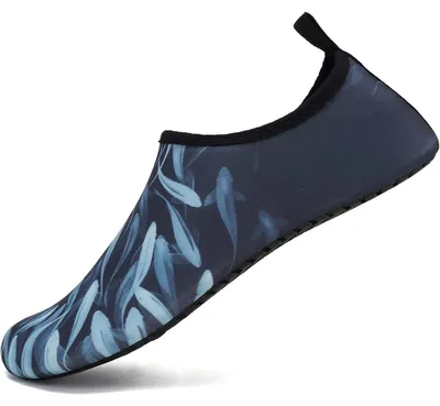 Produktbild von Badeschuhe Damen Herren Schwimmschuhe Aquaschuhe Barfuß Socken 44/45 EU