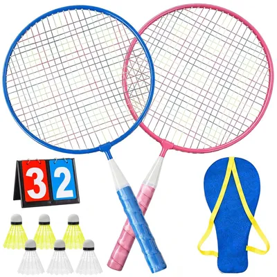 Obrázok produktu pre Sada na badminton pre deti, zahŕňajúca raketu, loptičky a batoh