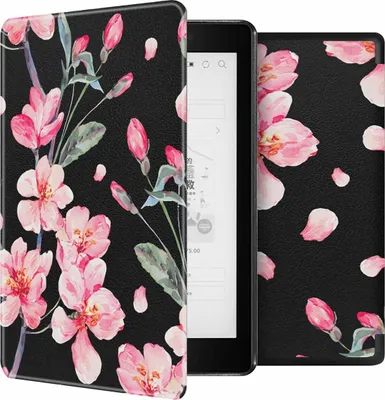 Produktbild von imoshion Design Slim Hard Case Klapphülle Kobo Aura One - Blossom