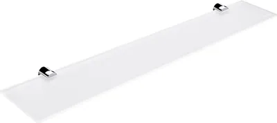 Produktbild von Nimco Bormo - Duschablage, Länge 600 mm, Milschglas / chrom BR 11091B-60-26