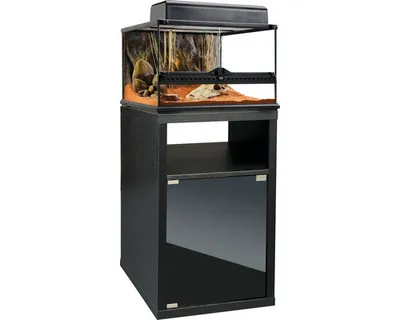 Produktbild von Terrarienkombination EXO TERRA inkl. Compact-Top, Unterschrank 45 x 45 x 110,5 cm schwarz