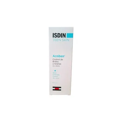 Image de Isdin Acnibel Teen peau gel crème pour la brillance et le contrôle du grain 40ml