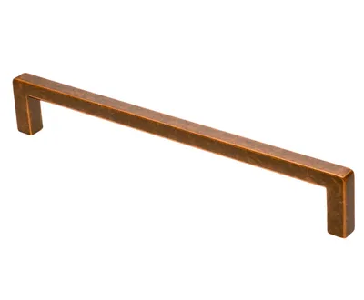 Zdjęcie produktu dla Uchwyt meblowy BA 160 mm Uchwyt kuchenny Miedź antyczna Uchwyt do szafki Styl vintage Metal