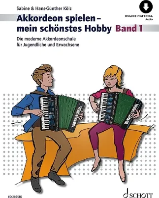 Obrázek produktu pro Akkordeon spielen - mein schönstes Hobby Band 1