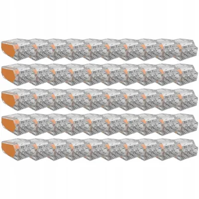 Zdjęcie produktu dla 50x szybkozłącze do kabli stałych 3x0,5-2,5mm² EDO203 EDO Technic