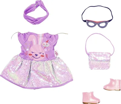 Produktbild von Zapf 830796 BABY born Deluxe Happy Birthday Outfit 43 cm