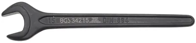 Zdjęcie produktu dla BGS 34215 Klucz płasko-oczkowy, 15 mm
