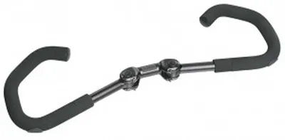 Zdjęcie produktu dla ergotec 85223001 Kierownica AHS Prem. regulowana aluminiowa, Ø 31,8 mm, 600 mm, czarna/piaskowa