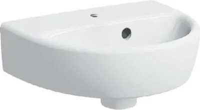 Immagine prodotto di Geberit Selnova - Lavamano 360x290 mm, con 1 foro per rubinetto, con troppopieno, bianco 500.320.01.7