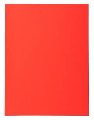 Image de Exacompta 10x Paquet de 50 chemises 100% recyclé 24x32cm Rouge 420212E