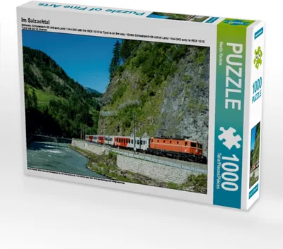 Produktbild von Calvendo Im Salzachtal 1000 Teile Puzzle quer 640x480mm, Radner Martin; 7457857