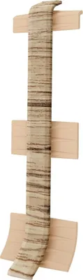 Obrázek produktu pro Spojka VILO pro soklovou lištu LINELA – voděodolné PVC – perfektní barevná shoda – 2 kusy – 55 x 20 mm – dub Wellington