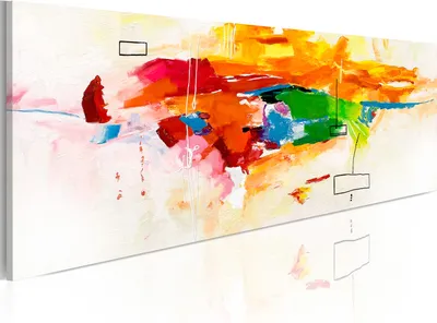 Produktbild von Modernes Wandbild 0101-50 (120x40) - 1 Teilig Bilder Fotografie auf Vlies Leinwand Foto Bild Dekoration Wand Bilder Kunstdruck Abstrakt