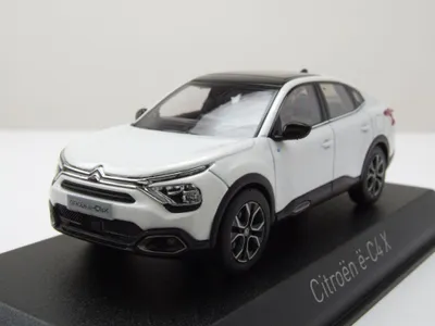 Produktbild von Norev 155480 Citroen e-C4 X 2023 weiß metallic 1:43