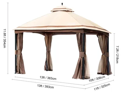 Obrázek produktu pro Gazebo, nafukovací stan – zahradní altán – stan pro kempování – přístřešek – pavilon – skládací párty stan – stany