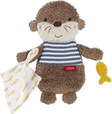 Produktbild von Knister-Otter – Activity-Rascheltier zum Greifen, Lauschen, Spielen & Geräusche erzeugen - fördert Babys Sinne & Motorik