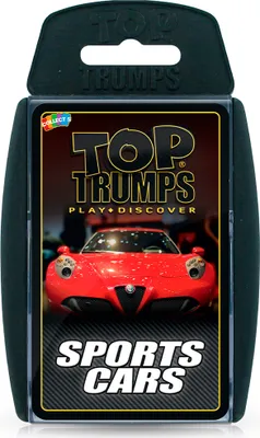 Obrázek produktu pro Winning Moves Sports Cars - Top Trumps karetní hra [ENG]