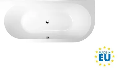 Obrázek produktu pro Akrylátová vana VIVA D, 175x80x47 cm, bílá