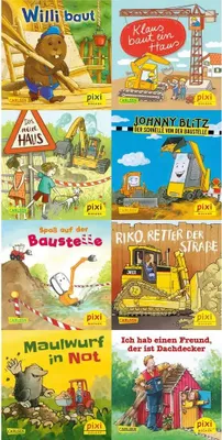 Produktbild von 1 Buch Pixis Fahrzeuge auf der Baustelle aus WWS Pixi-Box 276 - keine Auswahl möglich