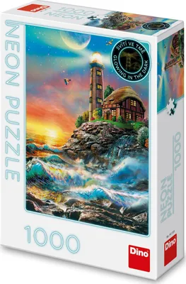 Zdjęcie produktu dla DINO Puzzle latarnia morska 1000 elementów