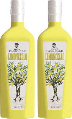 Produktbild von Don Pasquale 2er Set Limoncello 2x 0,7L (30% Vol) Likör- [Enthält Sulfite]