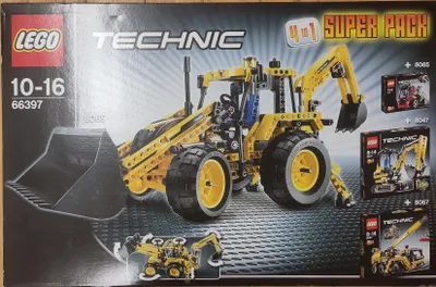 Produktbild von LEGO Technic 66397 - 4in1 Super Pack 8069+8067+8065+8047